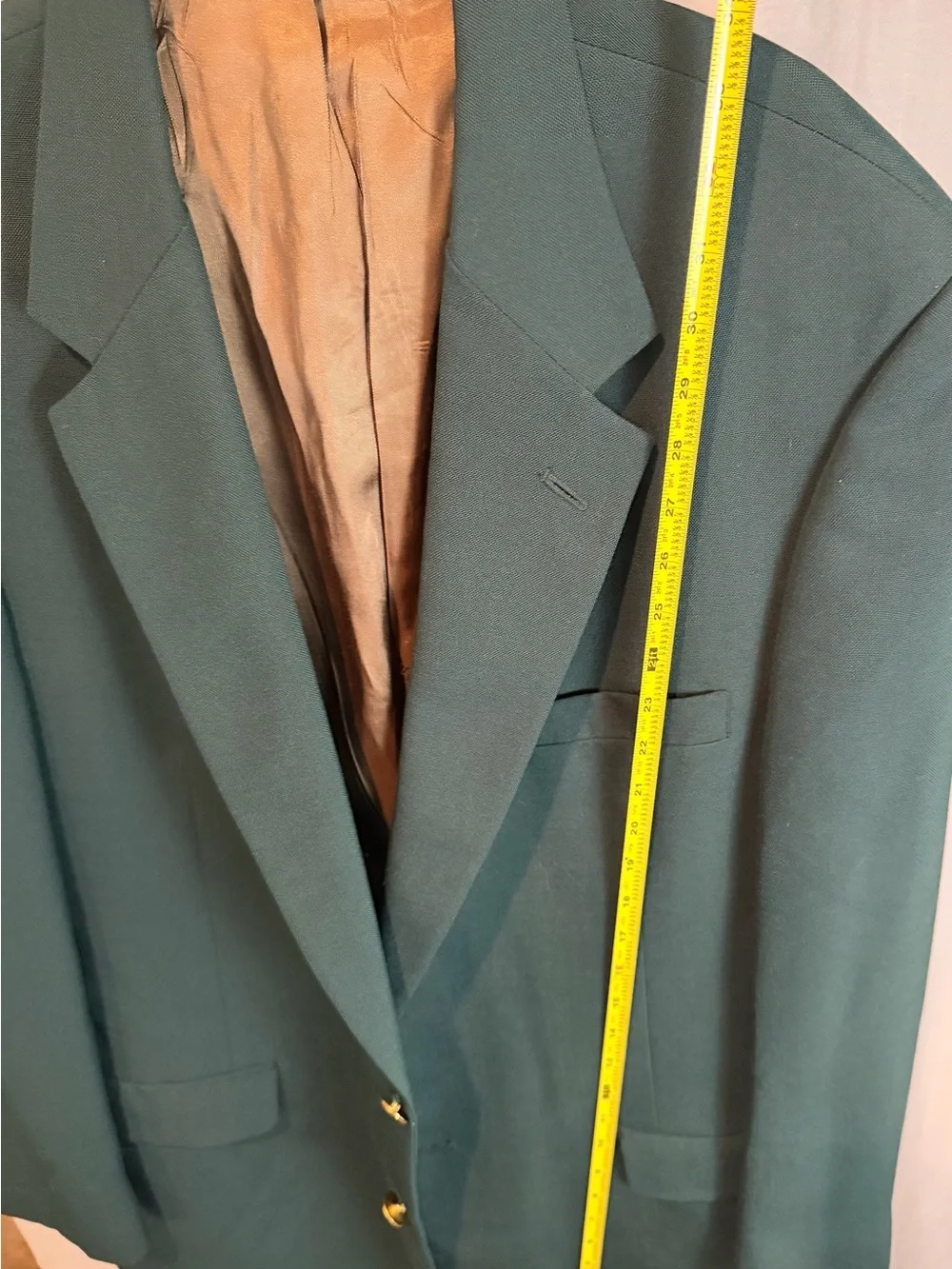 Wimbledon of England Men’s Green Blazer Gold Buttons Dillard’s 42R